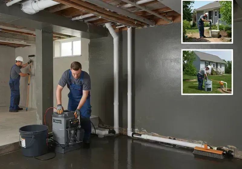 Basement Waterproofing and Flood Prevention process in Sound Beach, NY